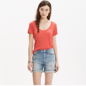 Madewell High-Rise Boyfriend Short